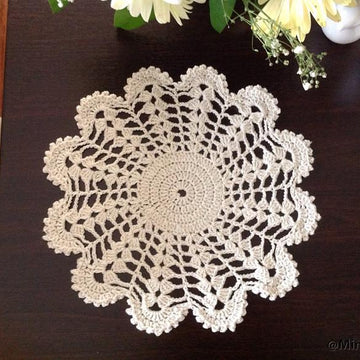 Crochet Placemat & Coaster Set N 108