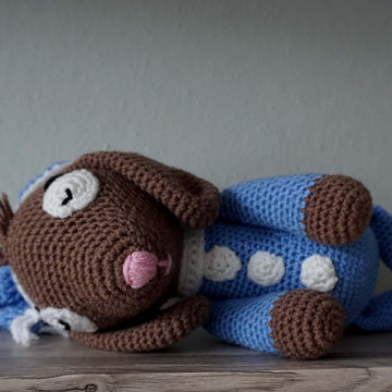 Amigurumi Häkelanleitung Schlafhase Sammy