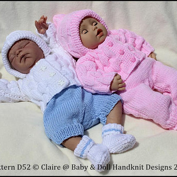 Mix and match set for 14-18 inch doll (preemie-newborn baby)