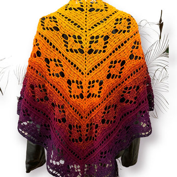 Triangular Scarf "Chrysis"