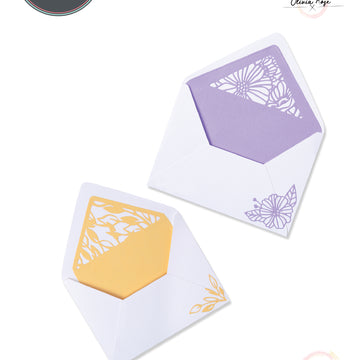 Sizzix Thinlits Die Set 6PK - Delicate Envelope Liners by Olivia Rose