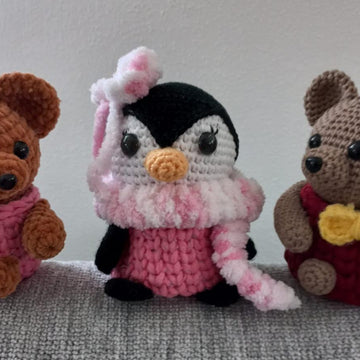 Teddy Bear Box Crochet Amigurumi PATTERN
