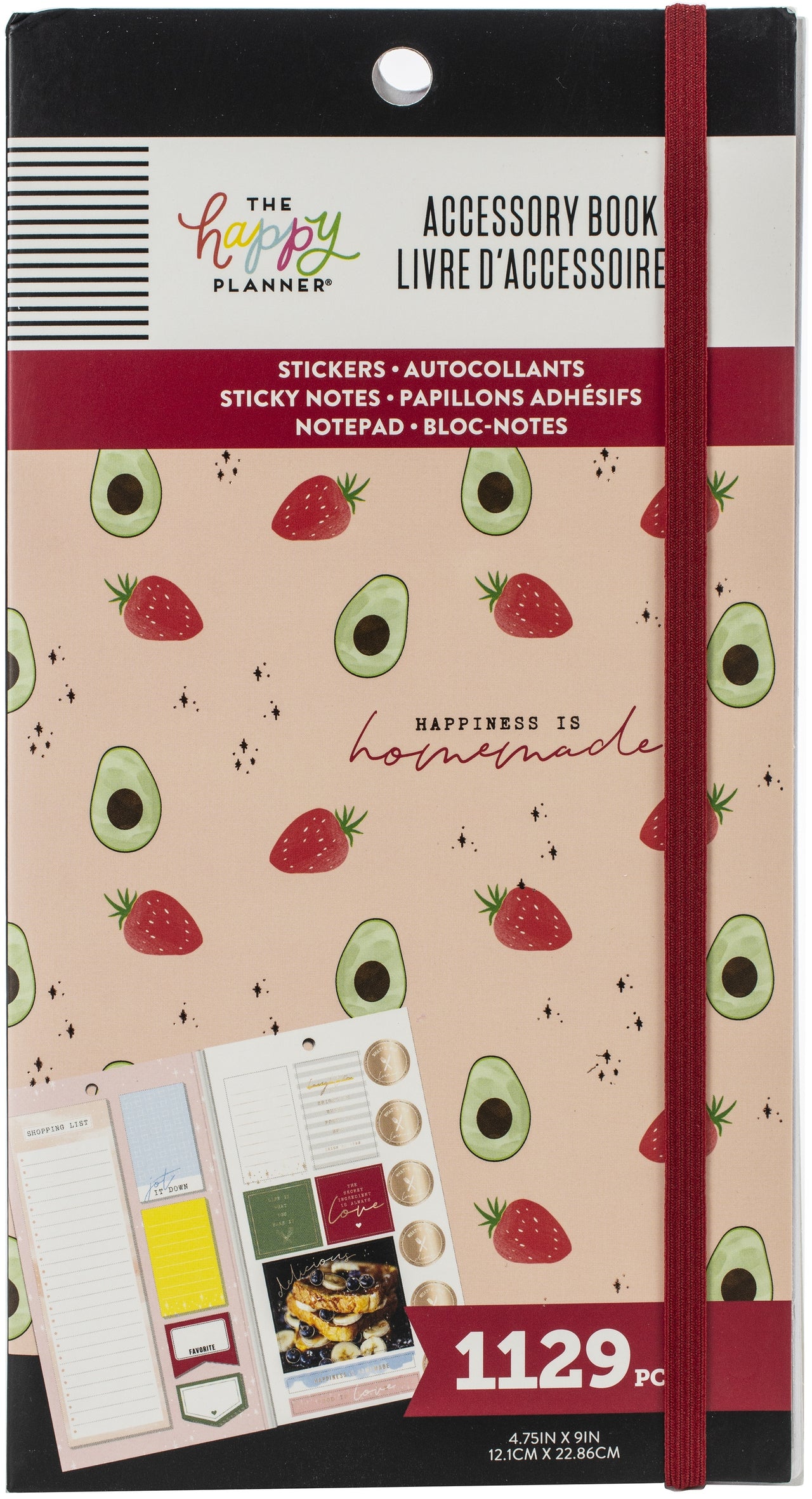 Happy Planner Accessory Book - Wellness, 493/Pkg