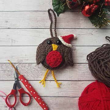 Christmas Robin Tree Decoration
