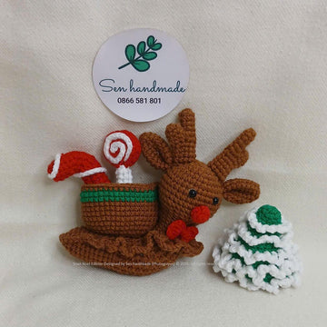 Rudo Snail- Crochet pattern - PDF file - English