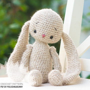 Crochet Pattern Little Bunny toy, amigurumi