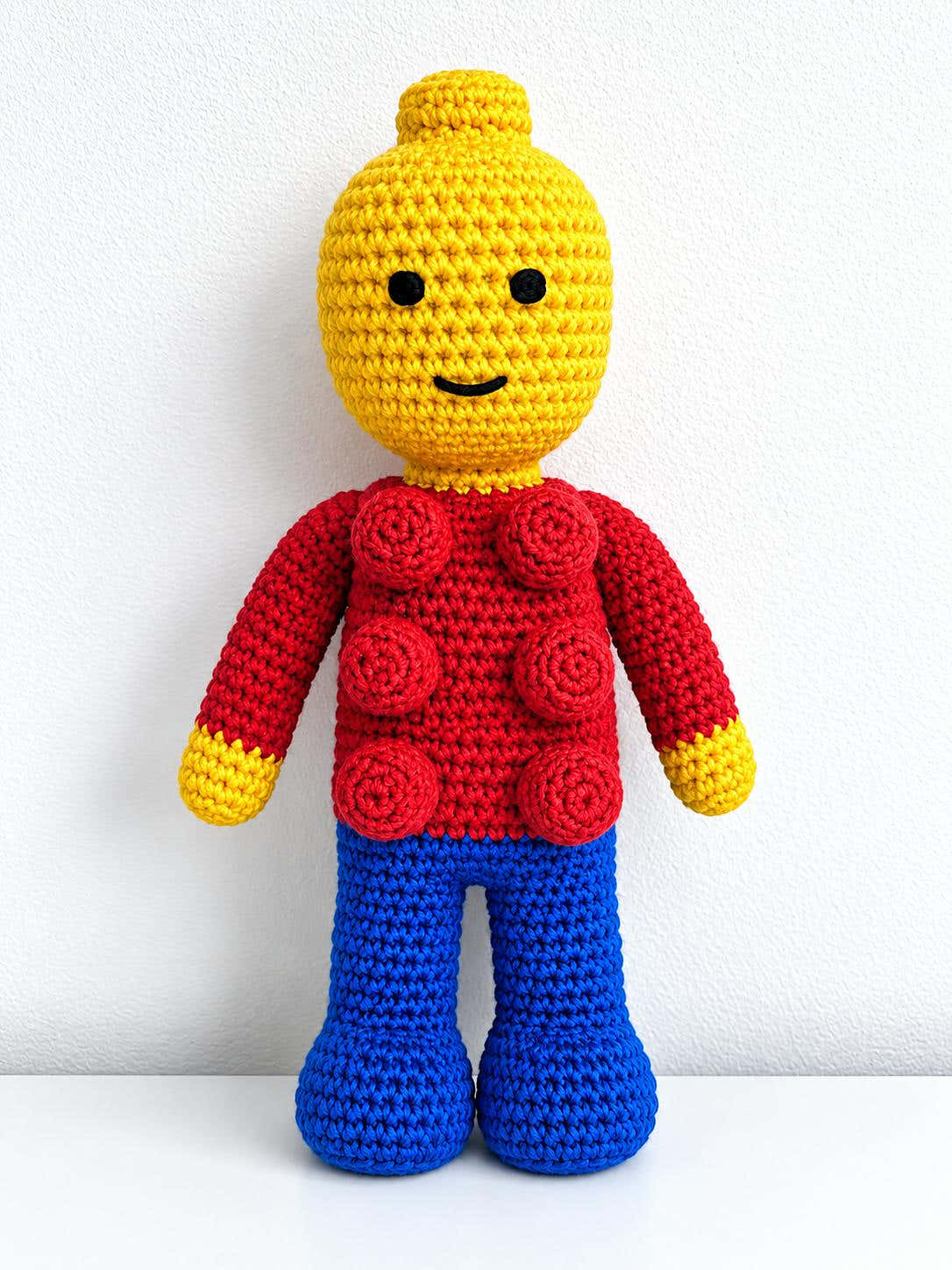 Lego Man Crochet Pattern