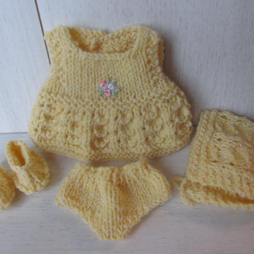 8 inch Berenguer Doll Summer Dress