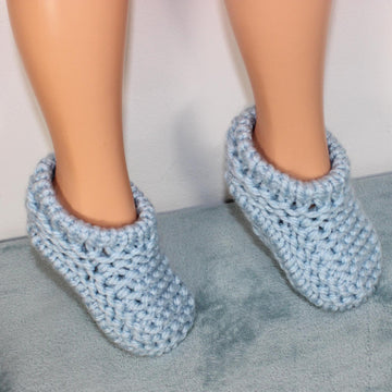 Childrens Simple Super Chunky Slippers Circular