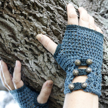 Antique Brass Mitts