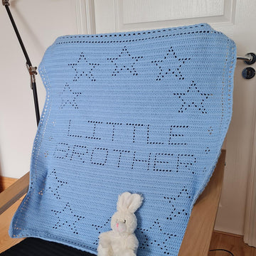 Little Brother Filet Blanket