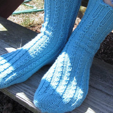 Cable Look Socks