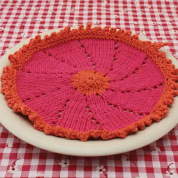 Posy Dishcloth in Lily Sugar 'n Cream Solids
