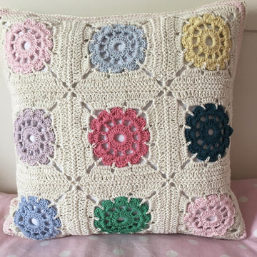 2019 Granny Square Day Pillow