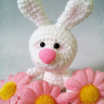 224 Little Bunny with a Flower House
