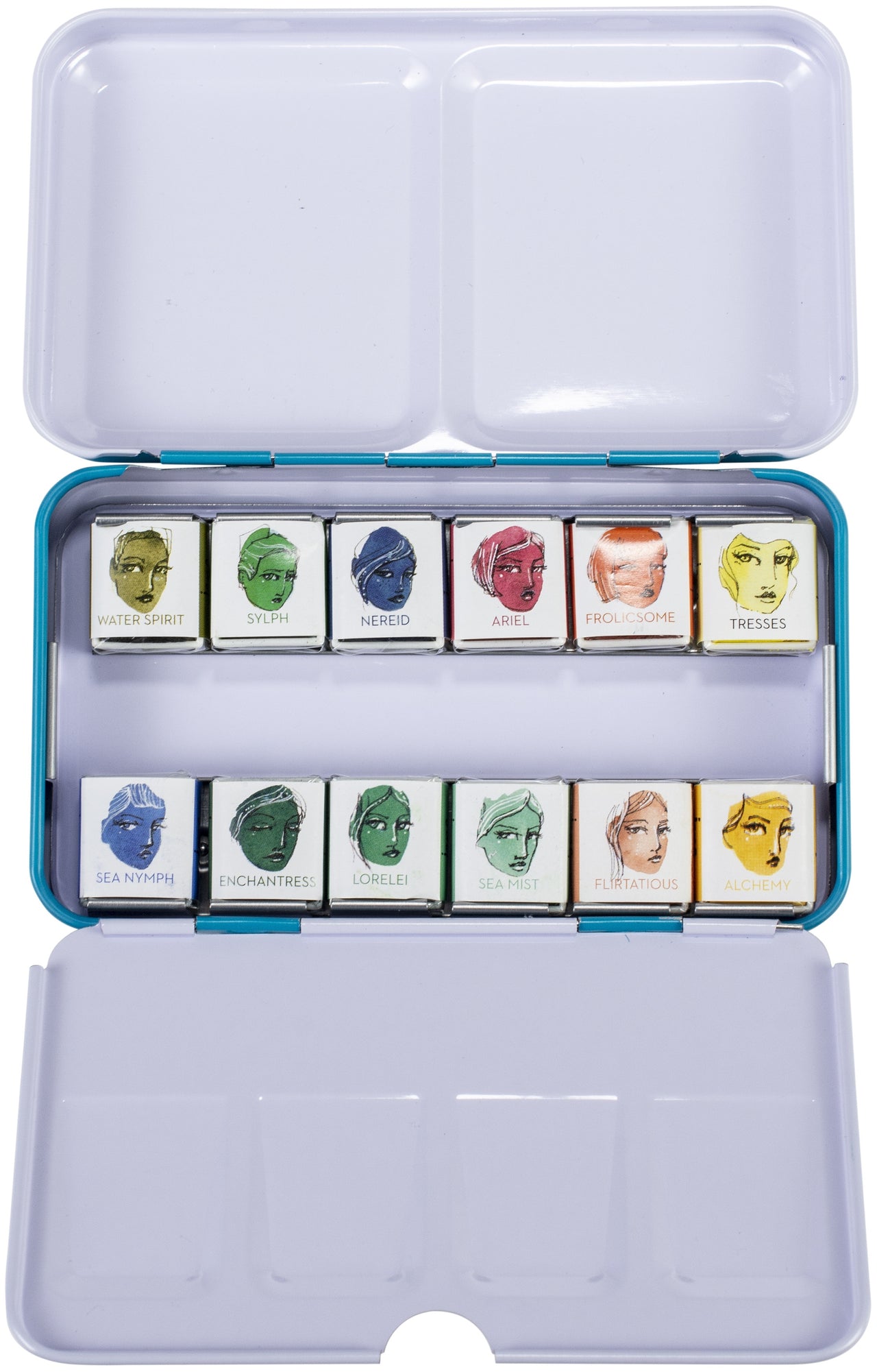 Spellbinders Jane Davenport Watercolor Palette Set - Glitz Sea