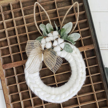 Crochet Bunny Wreath 092