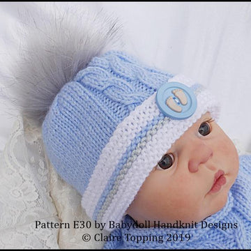 Unisex Romper Set 16-22 inch dolls/newborn/0-3m baby