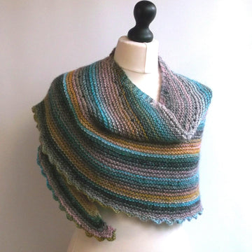 Simple Garter Shawl