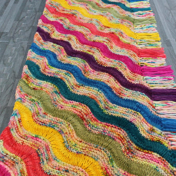Spring Fringe Scarf