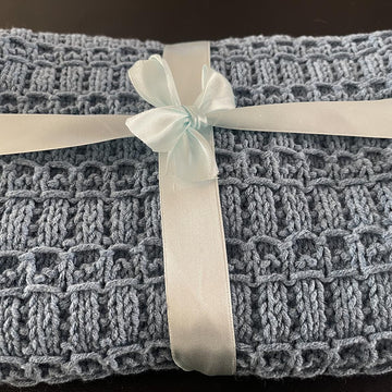 Silent Wave Baby Blanket