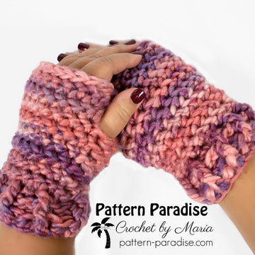Evermore Fingerless Mittens