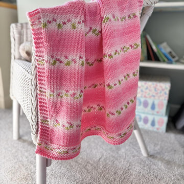 'Petal' Baby Blanket and Throw