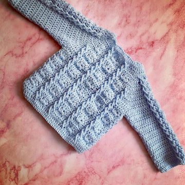 Flowerpot Baby Sweater