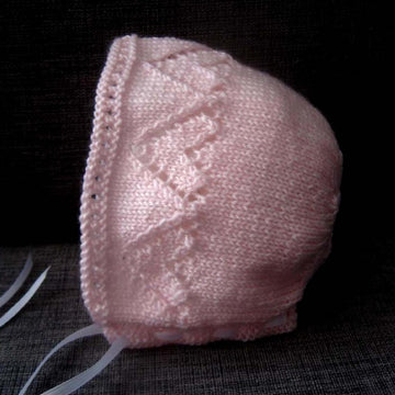Sweetheart Bonnet & Booties Set (DK)