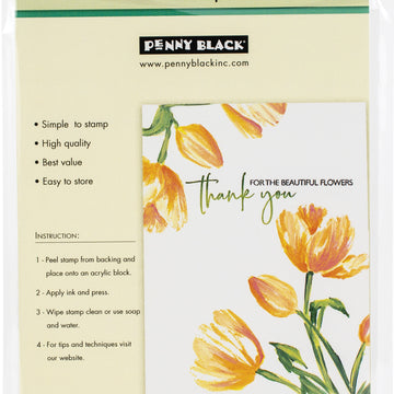 Penny Black Clear Stamps - Million Thanks