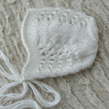 Delicate Lace Bonnet