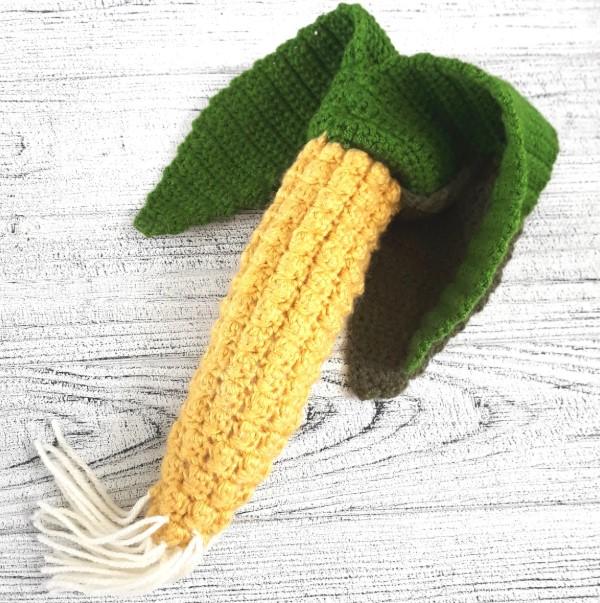 Crochet Corn on the Cob Pattern: Montessori Baby Toy (PDF Pattern)