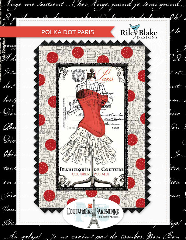 Riley Blake Polka Dot Paris - Downloadable PDF