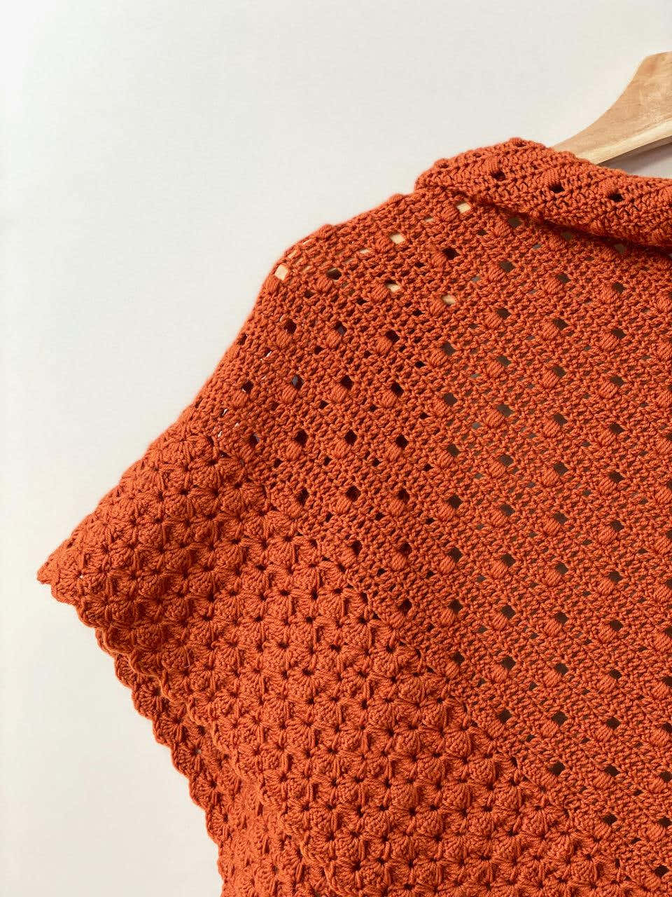 Hazel Dots Shawl