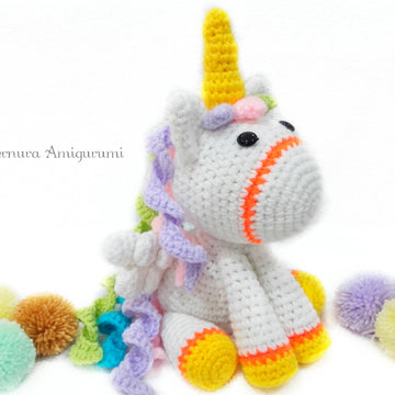 Crochet pattern little unicorn