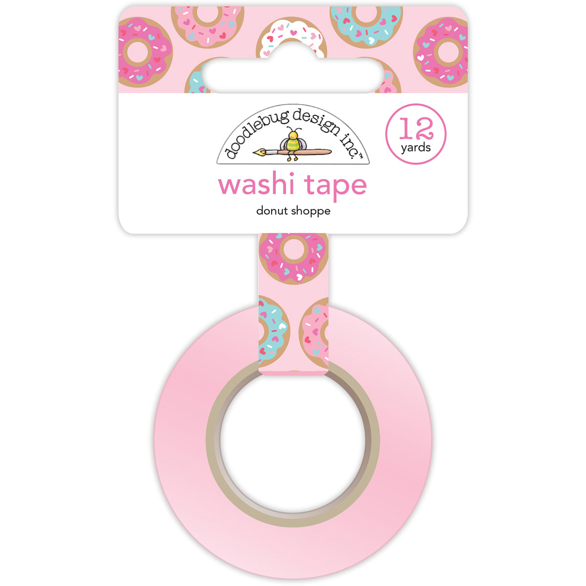 Doodlebug Washi Tape 15mmX12yd - Donut Shoppe