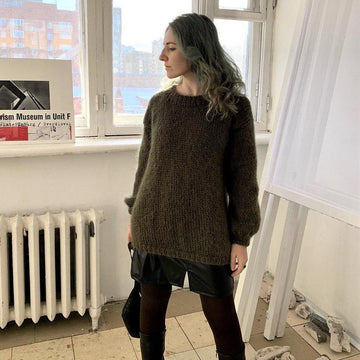 Slouchy Mohair Sweater