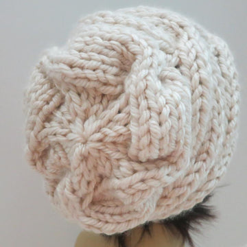 The Cayden Hat - Gorgeous Puffy Cables
