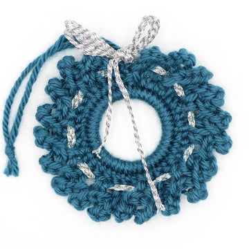 Knitted Wreath Ornament