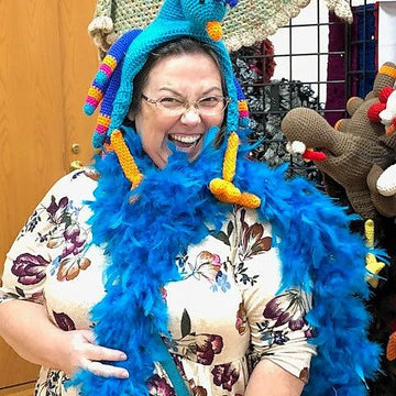 Birdbrain Peacock Hat