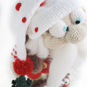 Santa Claus (crochet toy+knitted outfit)
