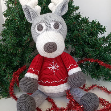 Crochet Reindeer Pattern Blitzen