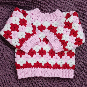 Granny Diamond Kids Sweater