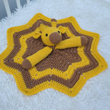 Spotty The Giraffe Lovey Baby Comforter