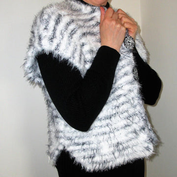 2 Tone Bolero With Side Slits