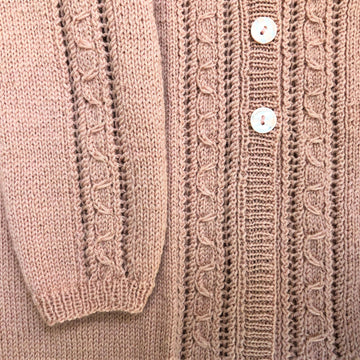 Sophia, 4 Ply Raglan Cardigan