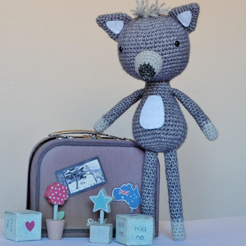 Crochet Fox and Wolf pattern 2 in 1