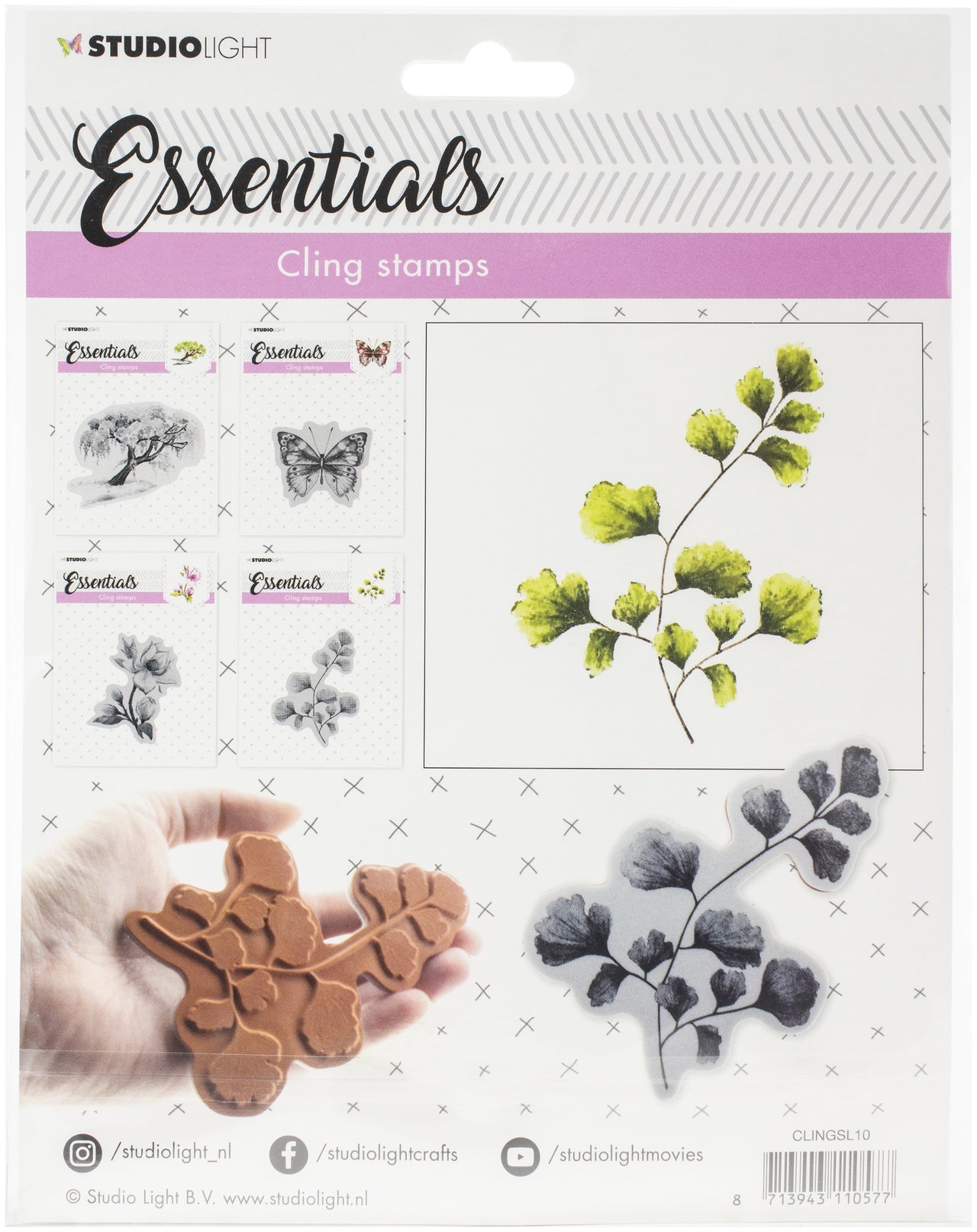 Studio Light Essentials Cling Stamps - NR. 10