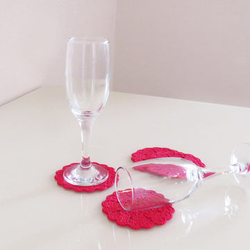 Small heart doily
