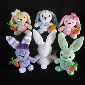 Bunny with Carrot Amigurumi